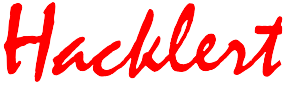 Hacklert Blog